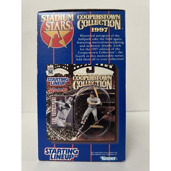 New In Box Vintage 1997 Cooperstown Collection Hank Aaron Action Figure - Picture 4 of 6